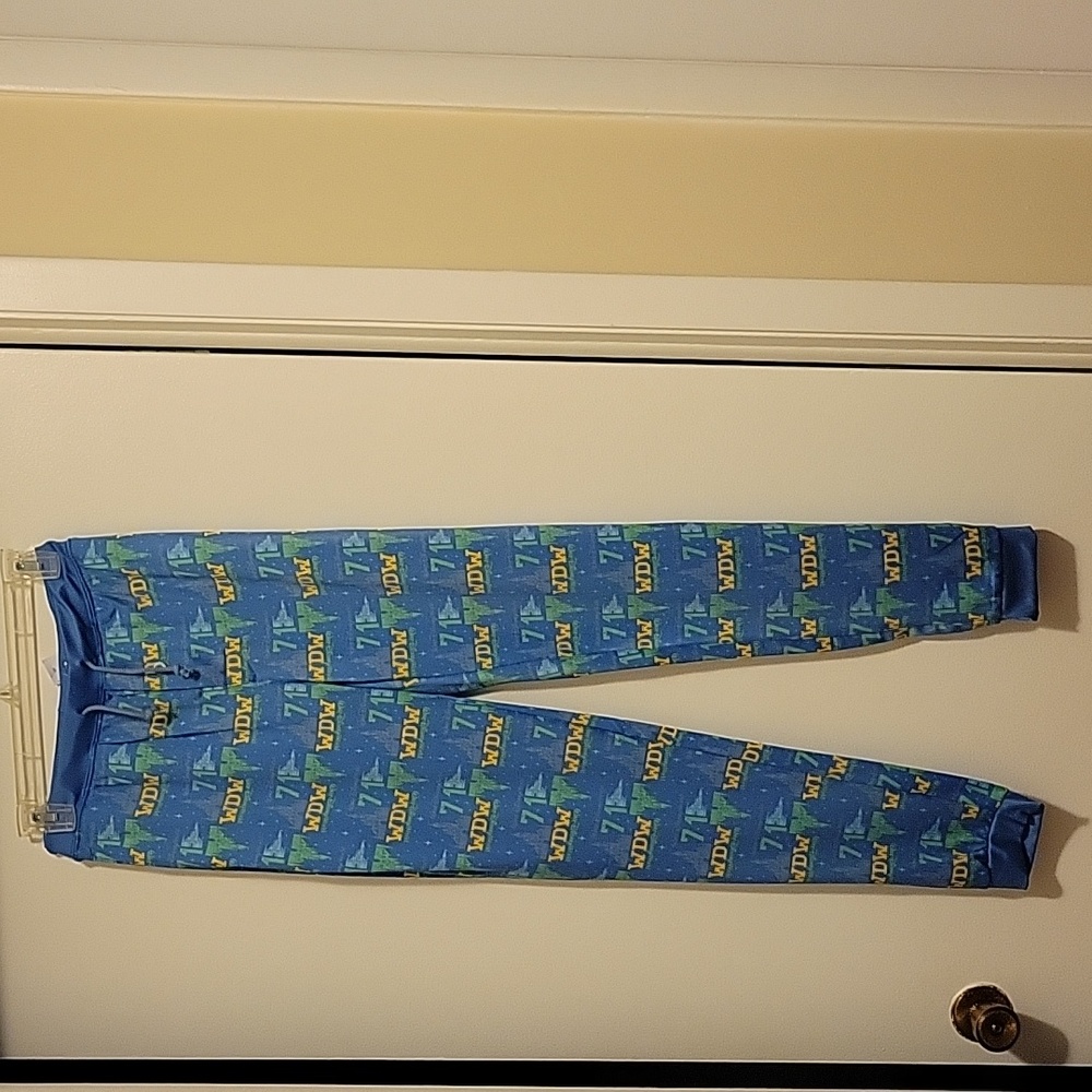 NWT: Disney Parks Walt Disney World 71 Lounge Pants with Castle